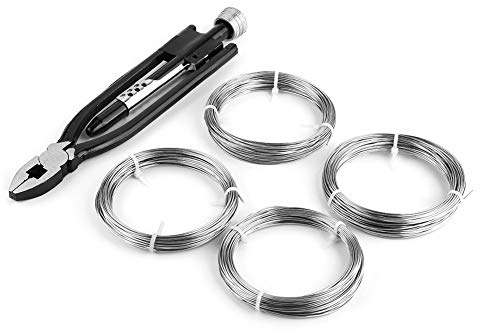 Pince à Freiner, Pince à Torsion de Fil Pince à Fil de Sécurité en Acier à Haute Teneur Pince D'ingénieur de Verrouillage de Torsion de Câble Métallique