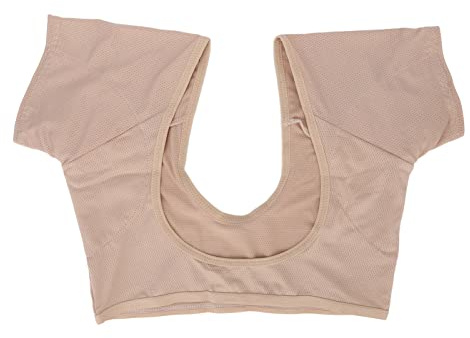 Svettskydd för Underarm Svettskydd, Damunderarmsvästar Underarm Svettdynor Mesh Återanvändbara Armhåla Svettskydd för Kvinnor Svettskydd Underarm för Antiperspiranter (L)