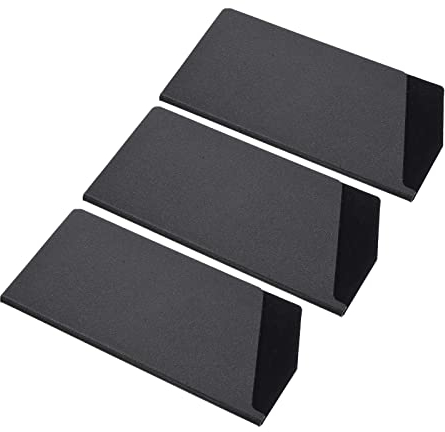 PATIKIL ABS Knife Cover Sleeves for 7 Chopping Knife Cleaver, Knives Edge Guard Blade Protector Universal Knife Sheath for Home Kitchen, Black