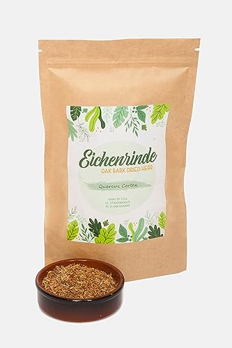IGART Eichenrinde 100g, Eichenrinde Trockenkräuter, Quercus Cortex – Für Kräutertees und natürliche Anwendungen
