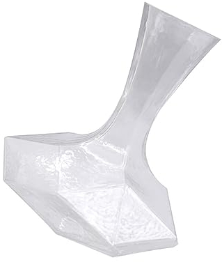 Alipis Decanter per Vino Geometrico in Decanter per Uso Domestico Costruzione Robusta Facile da Pulire per Bere