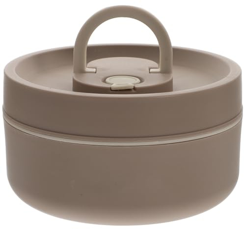 Cabilock Insulated Soup Bowl with Lid Reusable Ramen Bowl Thermal Lunch Box for Hot Food Storage Handle Design Portable for Instant Noodles Office School Travel