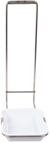 1 Stück Hygoclean Tropfschale für 1,0l Eurospender | Kunststoff, silber, V: 1000ml, L: 41cm, B: 15cm, H: 25,5cm, Abtropfschale, Halterung für Desinfektionsspender, Auffangschale, Seifenspender,