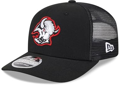 New Era 9Seventy Stretch-Snap NHL Trucker Kappe mit gebogenem Schirm Heritage-Style Snapback Mütze