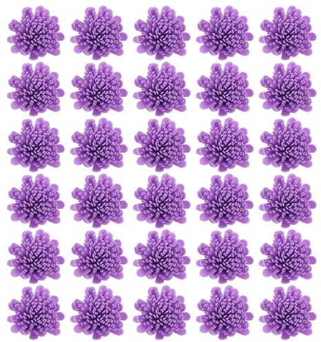 LRXIYODE Fiori Crisantemo PE per Diffusore 100 Pezzi, Accessori Aroma | Essenze Profumate per Diffusori, Rilascio Fragranza e Decorazione, Colore Porpora, Confezione da 100 Pezzi