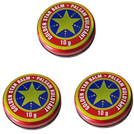 3x (3Stück) 10g Balsam Golden Stern Balm бальзам Звездочка Золотая звезда