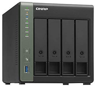 QNAP TS-431KX-2G - Servidor NAS (4 bahías, 48 TB, IronWolf ST12000VN0008)