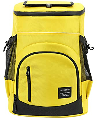 AUXDIQ Mochila Nevera Térmica Mochila de Almuerzo Impermeable Portatil Bolsa Refrigeradora para Playa Picnics Camping 30L