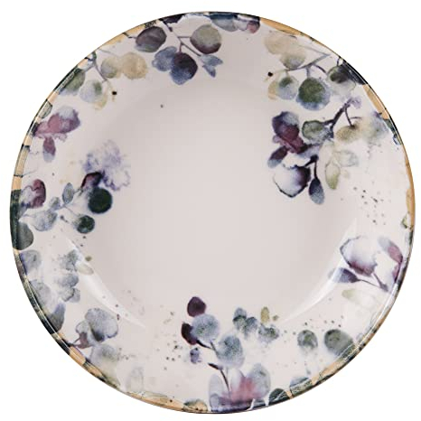 Table Passion - Assiette à pâtes Garden 22x6 cm (lot de 6)