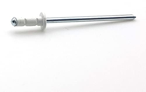 RIVETS AVEUGLE 3,2X8 MM RAL 9016 blanc signalisation DIN 7337A ALU PAR 100