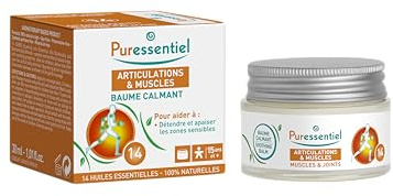 Puressentiel Bálsamo Calmante Articulaciones y Músculos con 14 Aceites Esenciales 30 ml