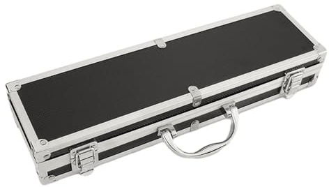 Harilla Mikrofon-Tragetasche, Mikrofonkoffer, Instrumentenbox, Hartschalenkoffer, Mikrofonausrüstung, Aufbewahrungsbox, Mikrofontasche, EVA-Innenraum, L
