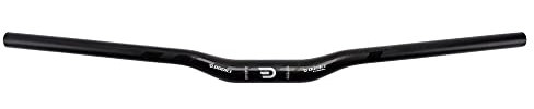 QAINKUN Fahrradlenker 31. 8mm Vollkohlefaser steigen Mtb Lenker Matte 690/720 / 740mm 5 Grad Fahrradgriff Bar Fahrrad Teil Zubehör Lenker Fahrrad(Color:690 black Gloss)