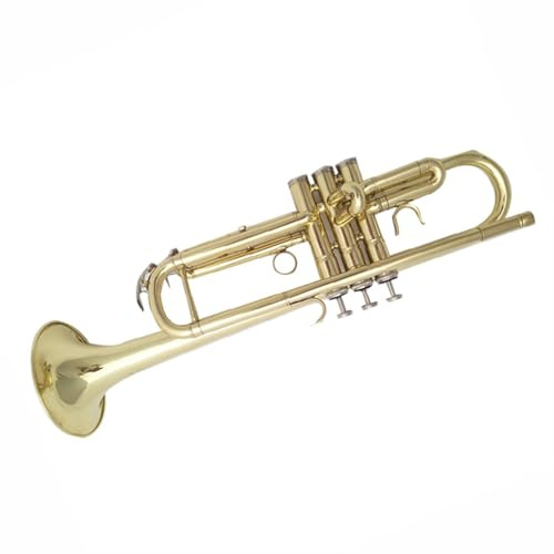Trompeten Trompete B-Dreiton-Trompete Anfänger Profi Blechblasinstrument Klangfarbe Standard Messing