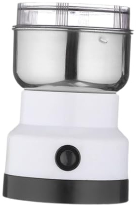 Fenteer Elektrische Mühle, Nussmahlmixer, Multifunktion, Getreidemahlung, Lebensmittelmühle, Zerkleinerungsmaschine für Kaffeebohnen, Gewürznüsse