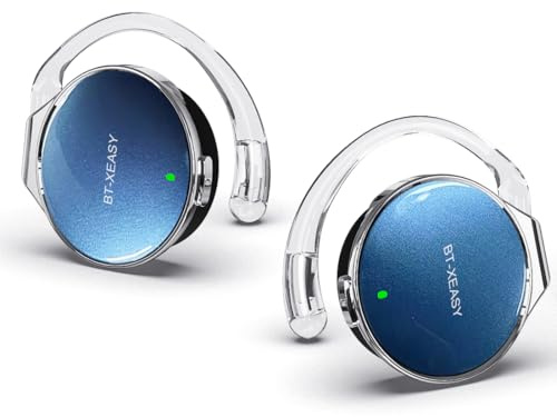 Deportes On-Ear Auriculares Bluetooth 5.4, Auriculares abiertos con cancelación de ruido, resistentes al agua para fitness y correr, 4 micrófonos, batería de larga duración para actividades al aire