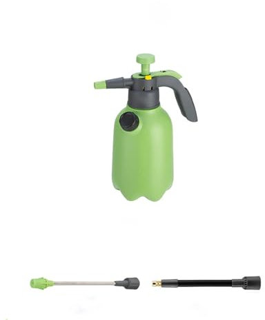 2 Litre pump action pressure sprayer with pressure release valve,The side water injection method is fast and labor-saving, with clear scale lines and a built-in measuring cup
