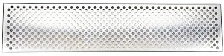 Plateau d'égouttage de bar, plateau d'égouttage de boissons, plateau d'égouttage de bière, tapis d'égouttage en acier inoxydable, plateau d'égouttage de comptoir de 75 cm, pièces de kegerator pour les