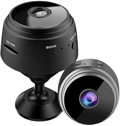 Festberg VivoCam WiFi Mini Kamera 720P HD, drahtloser Video Rekorder für Baby und Haustiersicherheit, Smart Home Überwachung