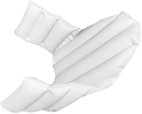 Toyvian Aufblasbares Essplatzkissen mit Ergonomischer Unterstützung und Leicht zu Reinigender Oberfläche aus Pvc für Hochstühle und Sofas für Reisen