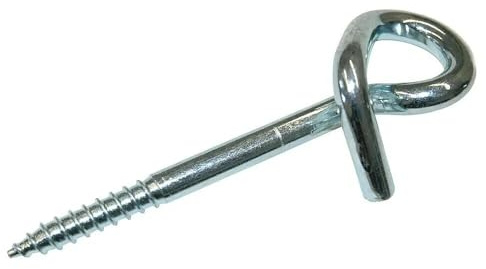 Ferropro Schaukelhaken, Stahl verzinkt, Holzgewinde, 2 Stk., 12x180mm