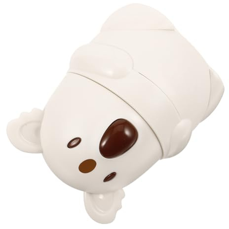 UKCOCO Dispenser Automatico per Stuzzicadenti Koala Portastuzzicadenti Innovativo Contenitore Igienico e Facile da Usare Bianco