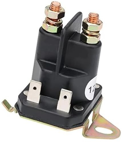 DEMULAX Solenoide di avviamento, for Husqvarna, 192507 for trattorino tagliaerba 725-06153A 725-06153, for MTD, for Troy Bilt, Yard Man 12VDC Relè di avviamento