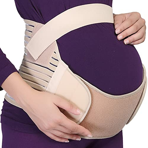 Ceinture Abdominale pour parturientes Enceintes, Ceinture Abdominale, Ceinture de Soutien de Grossesse Respirante, Taille élastique, Corset de Soutien du Dos, Soins prénatals, Ceinture de Bandage de