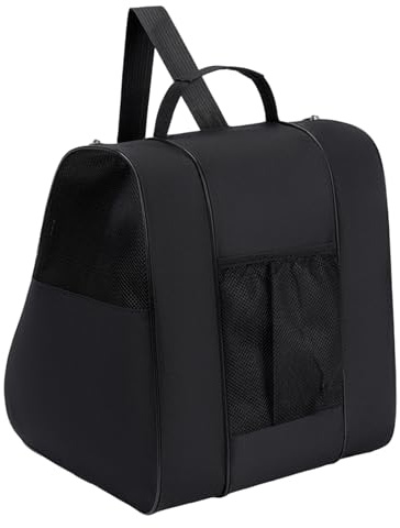 Eiskunstlauftasche | Triangel-Sporttasche mit 3 Taschen für Schuhe, rutschfeste Schlittschuhtasche – für Shuttle, Spiele, Reisen, Fitnessstudio, Outdoor, Flugzeug und Co