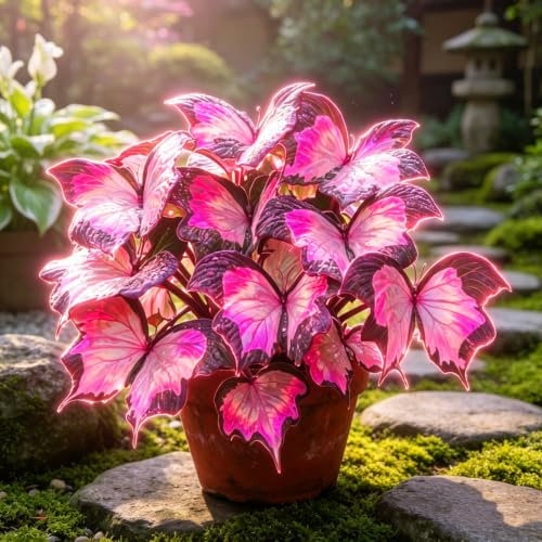 Hostas rares à planter au Royaume-Uni, vivaces rustiques, excellente présentation, mélange de fleurs vertes, organiques naturelles, mariage, balcon jardin - 4 bulbes-E