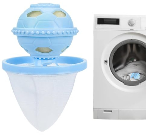 Laundry Pet Hair Remover Floating Reusable Ball Shape | Laundry Lint Catcher for Home Hotel Dormitory Gym RV Boat Pet Grooming Salon