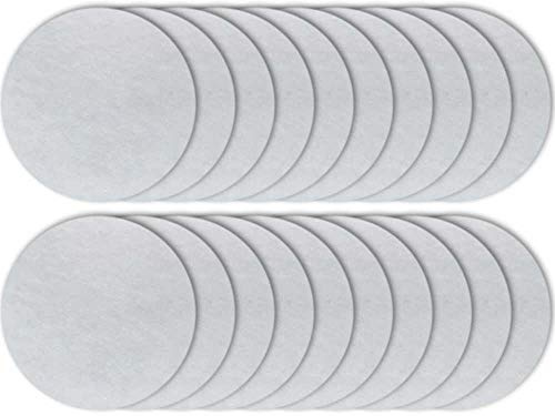 Sparhai24 | Filter passend für Abluftgitter Helios DLV 125 DN125 | ELF-DLV 125 | 03058 | Ø110mm | 20x G2