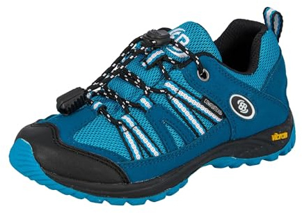 Brütting Ohio Low, Scarpe da Arrampicata Basse, Unisex - Bambini e ragazzi, Blu Blau Weiss Blau Weiss, 31 EU