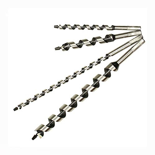 Schneckenbohrer Supertool Sechskantschaft Holz Schlangenbohrer für Schreiner, Schreiner, schneller Schnitt, Durchmesser 18 mm, Holzbohrer-Bits-Set, 230 mm lang (1 Stück)