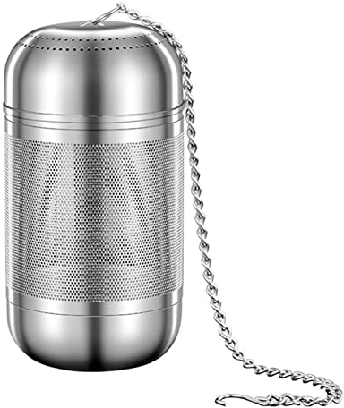 Infuseur à thé en vrac, boule à épices en maille d'acier inoxydable, infuseur à thé pour thé en vrac, passoire à thé en maille extra fine, boule à épices, infuseur à thé en vrac pour thé noir,
