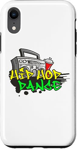 Hülle für iPhone XR Ghetto Blaster Radio Hip Hop Dance Melanin Rap Radio Lustig