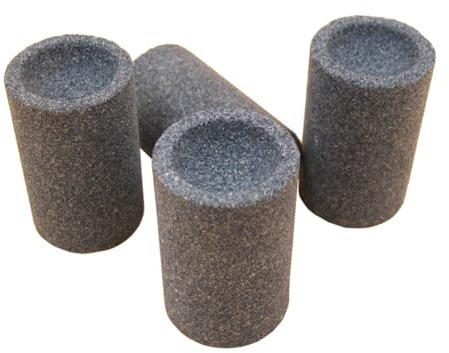 Hemobllo Darts Tips Grinding Stone Round Sharpener Sand Stone Accessory for Tip Sharpening and Burr Removal Suitable for Dart Players