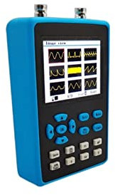 KENBT Oscilloscope portatif à Double Canal Affichage de la sensibilité Verticale Analyse du Spectre FFT Matériel sinusoïdal Trois Modes de déclenchement,Outils Professionnels