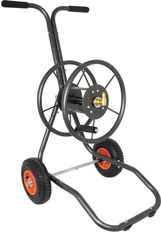 HOME It® Schlauchwagen 30m für Gartenschlauch - Schlauchwagen ohne Schlauch damit Sie Ihren eigenen Gartenschlauch verwenden können