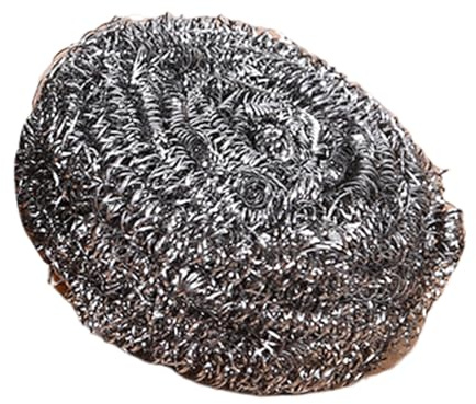 Stahlwolle Schwamm - Küchen Scheuerbürste - Kratzfester Allzweckreiniger Für Geschirrspülen Backofen Grill Kochgeschirr