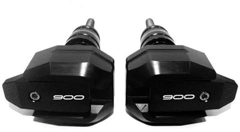 SYMWBD Crash Protector Motorrad-Sturzpad-Schutz Für Kawasaki Z900 Z 900 (2017, 2018, 2019, 2020, 2021, 2022, 2023, 2024) Motorrad Sturzschutz, Sturzpads(Schwarz)