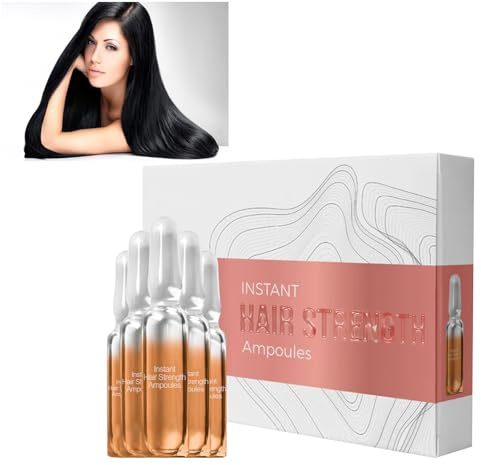 Siero per la crescita dei capelli, set di fiale di olio nutriente profondo, per diradamento dei capelli, trattamento naturale per la perdita dei capelli, per donne e uomini, per la riparazione dei