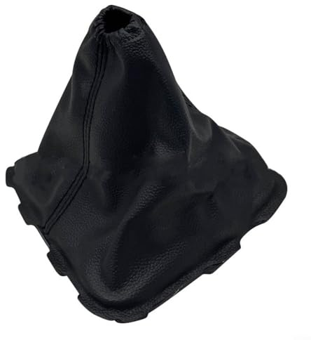 EXTRWORY Funda Protectora para Palanca de Cambios para Toyota Auris 2007-2013, de Plástico Negro con Forro de Cuero para Balón de Mano, Cabezal de Palanca, Haz que Tu Coche Sea Más Bonito y Más