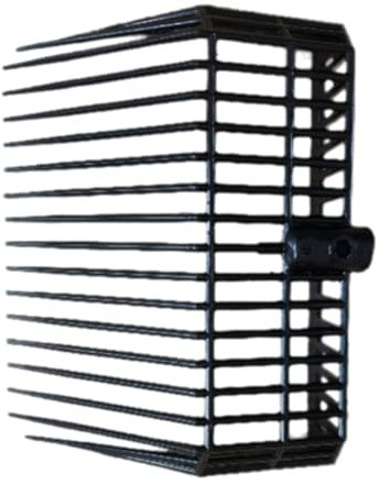 Fuhjythy Manure Fork Replacement Head, Pitchfork Head, Horse Manure Rake, for Picking Up Manure, Stable Waste Removal