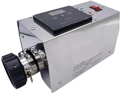 Calentador de piscina eléctrico de 3 kW for piscina y spa, termostato de agua for bañera. Amplia compatibilidad