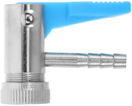 Mikinona Mandrin de Gonflage à Clip en Cuivre 6 Mm pour Pneus, Raccord Rapide Compatible Compresseur D'air, Accessoire Professionnel pour Entretien Automobile et Gonflage