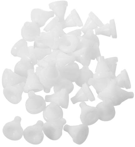 OSALADI 50 Pièces Pomme de Blanche en Silicone Fixation Anti-calcaire et Système Anti-obstruction Utilisation Facile