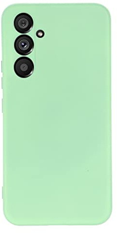 Cover antiurto compatibile con Samsung Galaxy A14 5G/4G, verde mela silicone