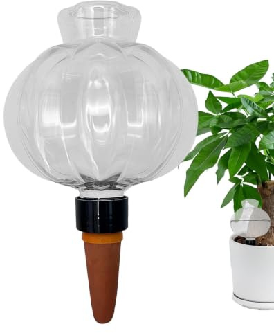 Självvattnande Vattenkupor 500 ml Automatisk Vattnare | med lock, långsam avgivning till 2 , självvattnande planteringsinsats för utomhusbruk, park, trädgård,