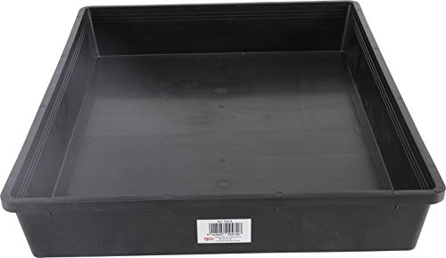BGS 9474 | Auffangwanne | 18 l | Mehrzweckwanne | Universal -Auffangwanne | Kunststoff-Wanne | fü Öl, Kühlflüssigkeiten, Flüssigkeiten, etc.